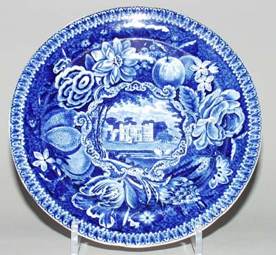 Dessert Plate Warleigh House Somerset c1825